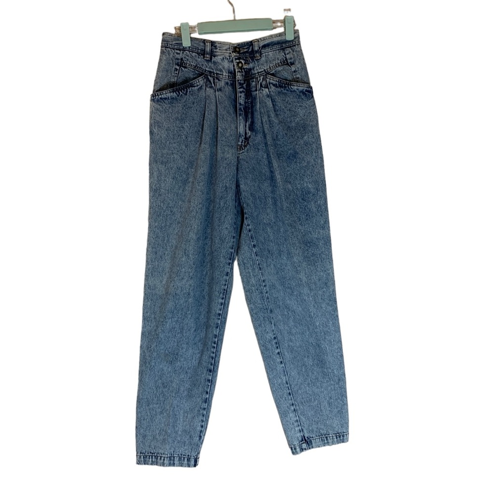 Vintage Bugle Boy High Waist 100% Cotton Jeans Size 12
